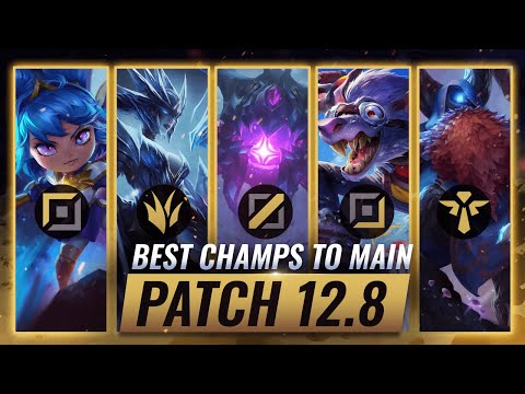TOP 3 CHAMPS TO MAIN For Every Role in Patch 12.8 - League of Legends