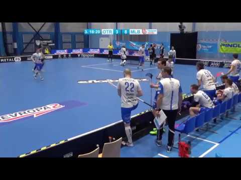Highlights 4.ČF: Hu-Fa PANTHERS OTROKOVICE - Technology Florbal MB 3:10