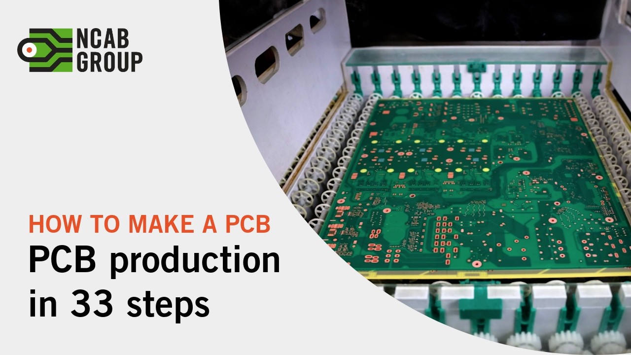 How to make a PCB – PCB production process in 33 steps