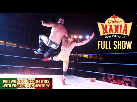 ICW Italian Wrestling presents: Gheparmania [ENGLISH Commentary] [FULL SHOW]
