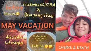 preview picture of video 'WELCOME HOME | UBAD ng SAGiNG with SARDiNAS ala BiLLY iLONGGO for DiNNER | MAY VACATiON | Cheryl's'