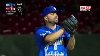 Tiago Da Silva, Pitcher Yaquis de Obregon 27 Octubre 2019
