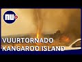 Australiër filmt ontstaan vuurtornado op Kangaroo Island | NU.nl
