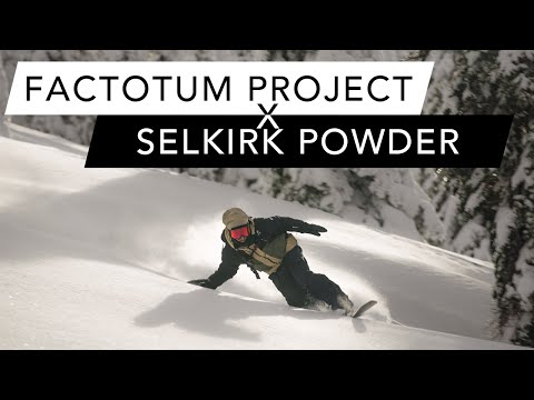Factotum Project X Selkirk Powder Guides: Snowcat Snowboarding in Northern Idaho