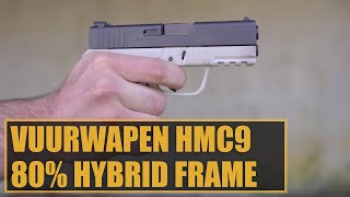 Vuurwapen HMC9 - New GLOCK 43 80% Frame For SIG P365 Magazines