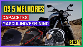Os 5 Melhores Capacetes de 2024?️Capacetes Feminino e Masculino?️