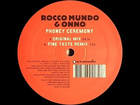 Rocco Mundo & Onno – Phoney Ceremony (Fine Taste Remix)