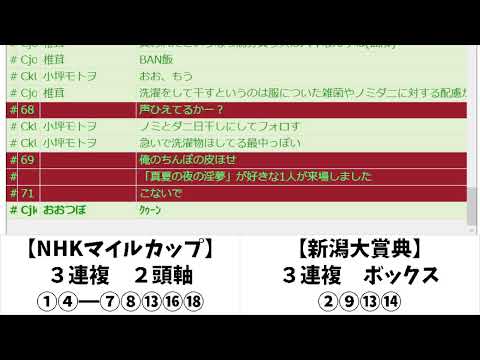 【競馬雑談】NHKマイルカップ見てます【勉強中】2022.05.08
