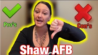 Shaw AFB Pros and Cons | Shaw AFB Likes and Dislikes #ShawAFB #PCS #AirForce #Army