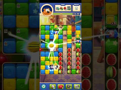 Toon Blast Level 8180 Hard Level No Bosters