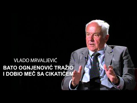 TV EMISIJA PRIČE: Vlado Mrvaljević -  Bato Ognjenović tražio i dobio meć sa Cikatićem