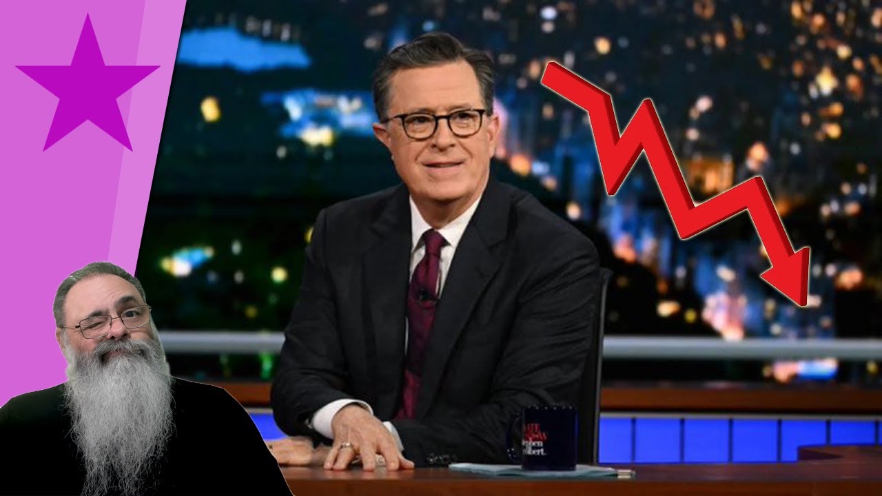 SHOW do COLBERT, inimigo do TRUMP, foi CANCELADO: MÍDIA TRADICIONAL cedendo a TRUMP? ou MODELO RUIM?
