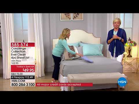 HSN | Concierge Collection Bedding 03.05.2018 - 06 AM