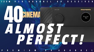 Marantz NEW Cinema 40 PREMIUM 9.4 Channel AV Receiver Review