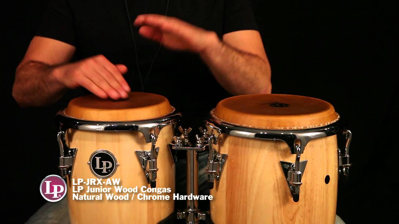 Latin Percussion LP Junior Wood Conga Set (LP-JRX-AW)