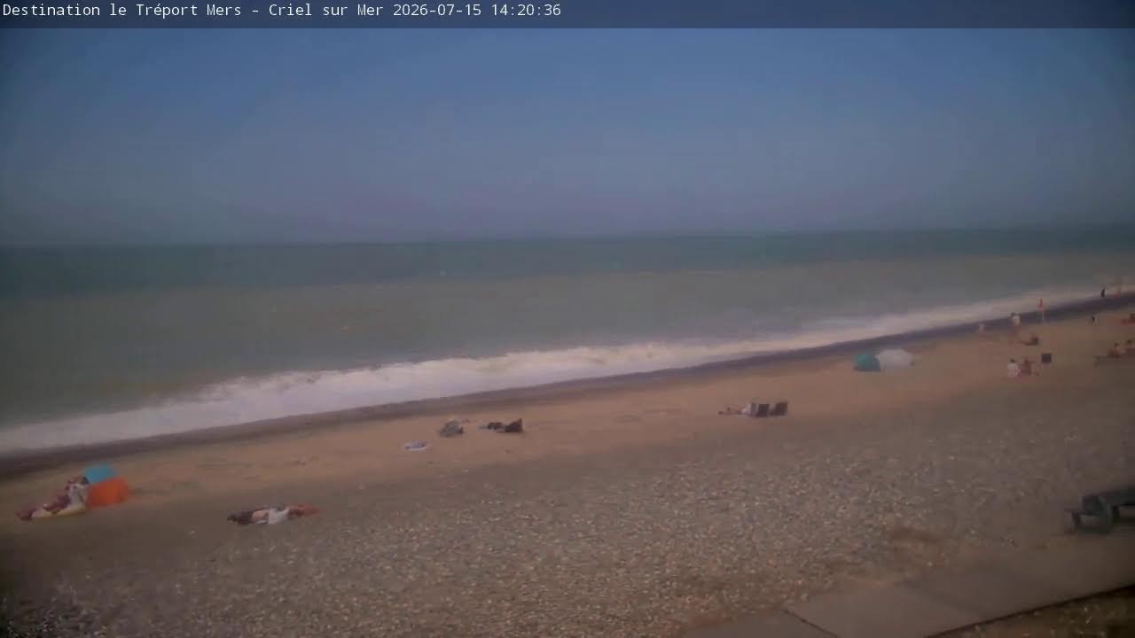 Live webcam view of Criel-sur-Mer Beach Webcam