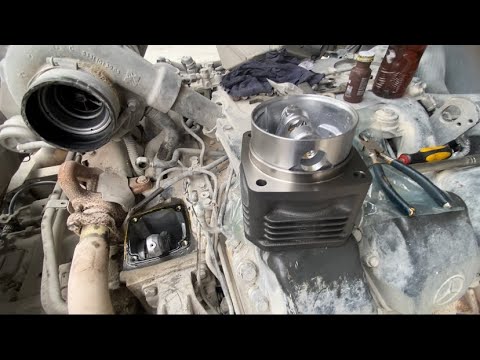 Mercedes Benz truck 18-44  air compressor fitting ￼Actros MP3 - MP2-MP1 sim truck #dilbadshahtv