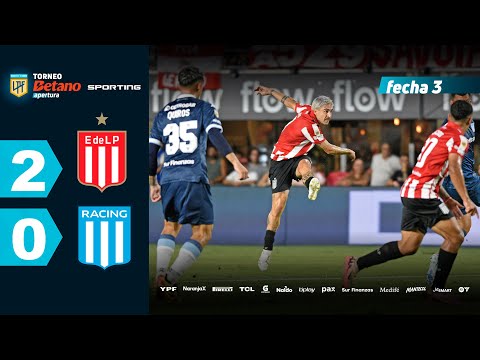 ESTUDIANTES 2 - 0 RACING I Resumen del partido | #TorneoBetano Apertura 2025