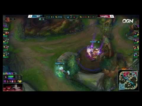 LoL Highlights LZ vs SKT Game 2   LCK Summer 2016 24 06 2016   Longzhu Gaming vs SK Telecom T1