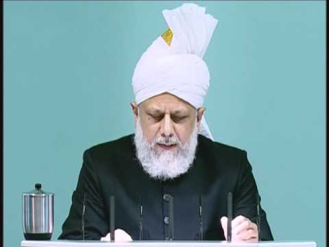 Friday Sermon: 1st October 2010 - Part 1 (Urdu)