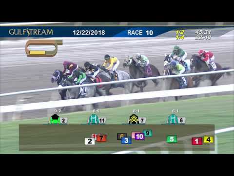 Gulfstream Park December 22, 2018 Race 10