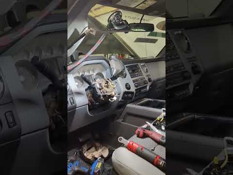 Ford F350 ClockSpring Replacement #ford #f350 #f250 #f150 #truck #fordtrucks #auto #electrical