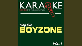 Arms of Mary (In the Style of Boyzone) (Karaoke Instrumental Version)