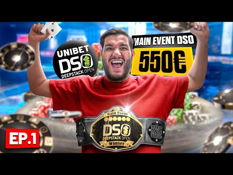 I MADE THE FINAL TABLE AT THE DSO HENDAYE MAIN EVENT???😍 Episode 1