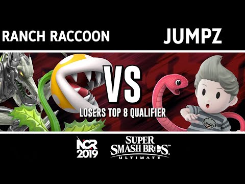 NCR 2019 SSBU - Ranch Raccoon (Ridley, P. Plant) Vs. TSG | JuMpZ (Lucas) - Losers Top 8 Qualifier