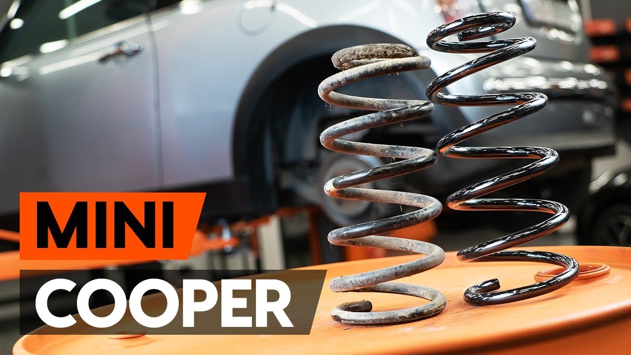 Comment changer : ressort de suspension arrière sur Mini R50, R53 - Guide de remplacement