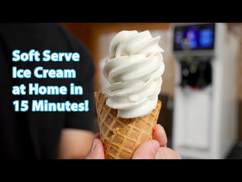 Soft Serve Ice Cream at Home in just 15 minutes! Vevor Soft Serve Ice Cream Machine Review