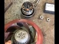 Bearing And Spindle Repair On Vortex VTX600 Inline Centrifugal Fan