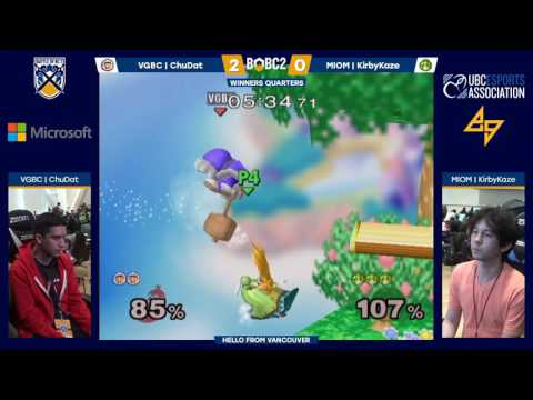 BoBC2 | VGBC | ChuDat (ICs) vs. MIOM | KirbyKaze (Peach) | SSBM Winners Quarters