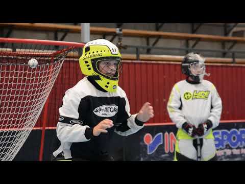 Another floorball goalie training day with Lindome IBK!