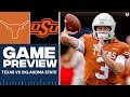 College Football Week 8: No. 20 Texas vs No. 11 Oklahoma State [FULL GAME PREVIEW] | CBS Sports HQ