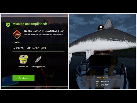 Trophy Catfish II : Crayfish Jig Bait Mission - All Fish Guide - Fishing Planet