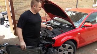 Audi A3 tdi diesel intercooler replacement vw
