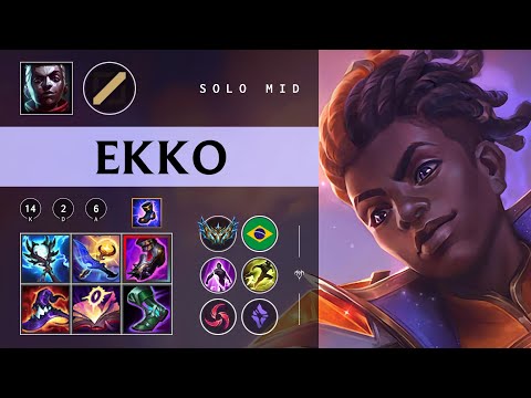 Ekko Mid vs Katarina - BR Challenger Patch 26.01