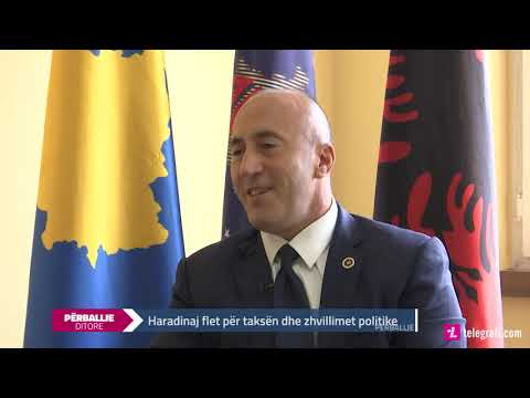 Ramush Haradinaj flet për taksën dhe zhvillimet politike