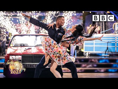 Rhys Stephenson and Nancy Xu Quickstep to What A Man Gotta Do by Jonas Brothers ✨ BBC Strictly 2021