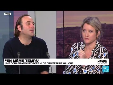 Vincent Macaigne, actor, considers it "important to be able to make films about politics and laug...