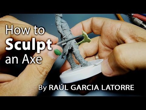 Easy way to sculpt an axe