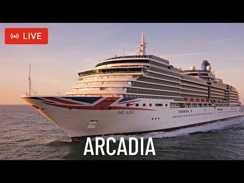 Thumbnail for SHIPS TV -  P&O Arcadia Mediterranean Discovery Cruise Ships Departing Port of Southampton (LIVE)
