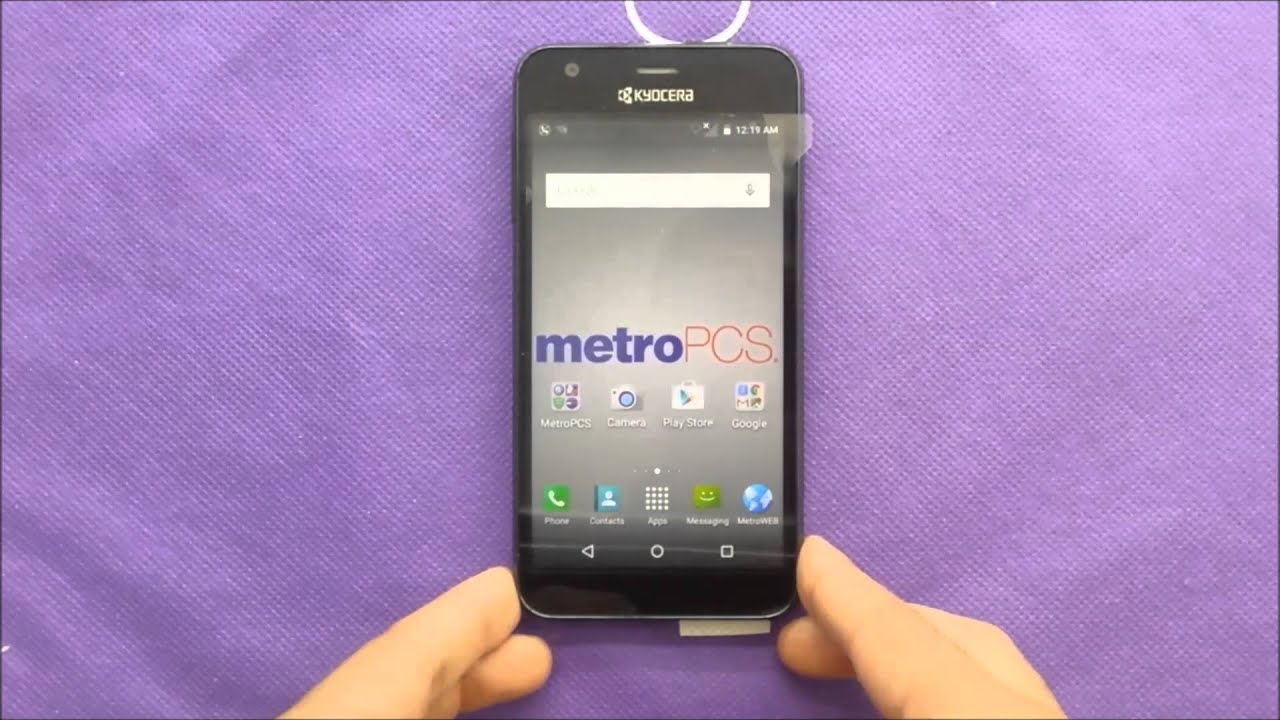 No hard reset available for Kyocera Hydro Wave Metro pcs\T-mobile