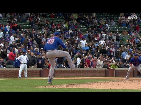 NYM@CHC: Herrera fields ball deflected off Niese