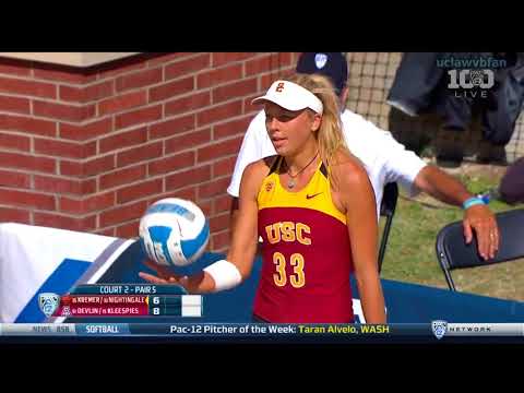 Pac 12 Beach Volleyball Team Championships Finals - Arizona vs USC (May 1st 2016)