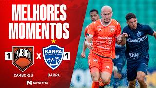 CAMBORIÚ 1X1 BARRA | CAMPEONATO CATARINENSE 2026 | MELHORES MOMENTOS