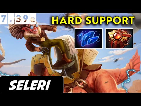 Seleri Snapfire Hard Support - Dota 2 Patch 7.39e Pro Player Full Gameplay