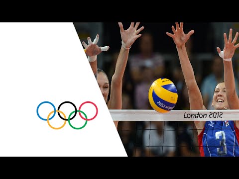 Volleyball Women's Preliminary - Pool A Italy v Russia Highlights | London 2012 Olympics