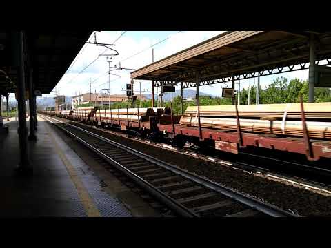 FS Mercitalia Rail E652 105 at Prato Centrale